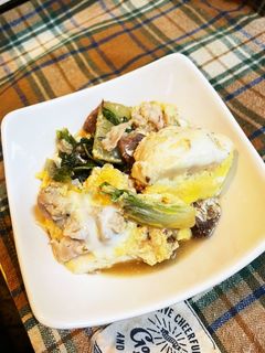 鯖缶と豆腐の卵とじ-レシピのメイン写真