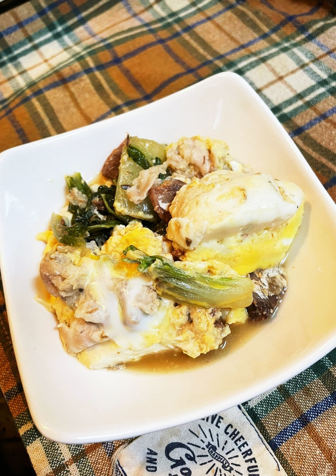 鯖缶と豆腐の卵とじ-レシピのメイン写真