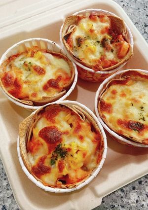 トッポギカップピザ-レシピのメイン写真