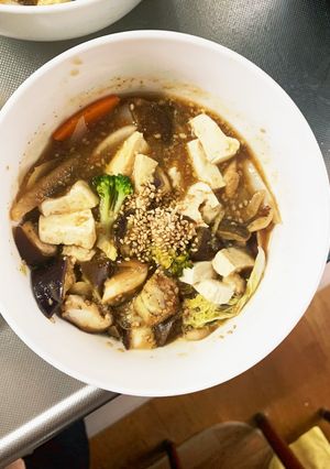 茄子椎茸コク旨甘辛オイ角煮味八宝回鍋肉風-レシピのメイン写真
