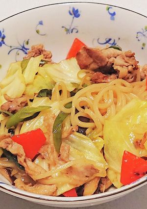 焼きうどん-レシピのメイン写真