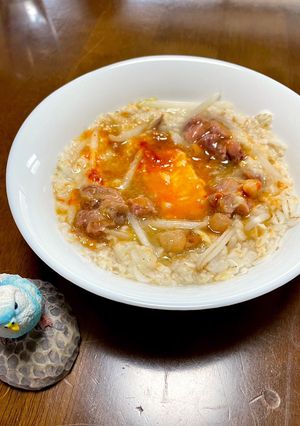 簡単オートミールチーズタッカルビ丼-レシピのメイン写真