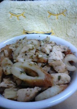 ちくわと鶏ささみの煮物-レシピのメイン写真