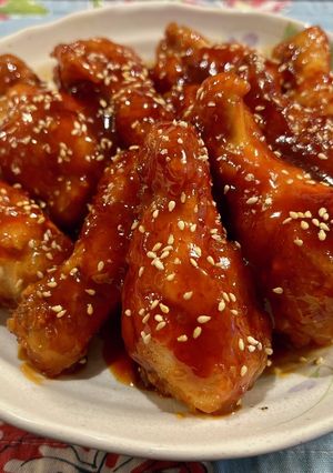 手羽元で★ソジンの家風ヤンニョムチキン-レシピのメイン写真