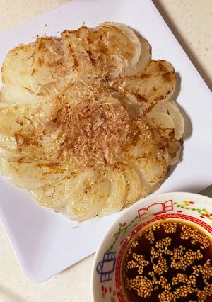 覚書 新玉ねぎライスペーパー焼き-レシピのメイン写真