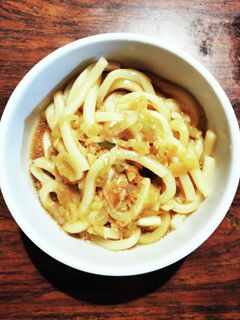 刻みにんにくとねぎの甘辛煮込うどん-レシピのメイン写真