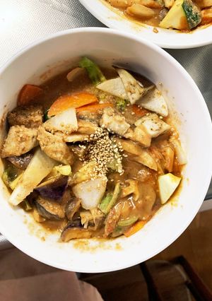 肉無チクワきな粉さっぱりドリア味野菜炒め-レシピのメイン写真
