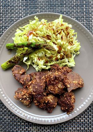 豚レバーの白胡麻唐揚げ-レシピのメイン写真