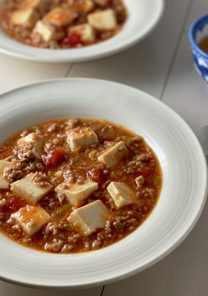 *トマト麻婆豆腐*-レシピのメイン写真