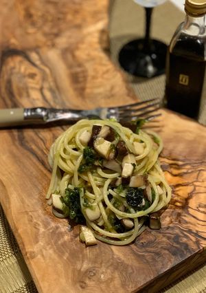【トリュフ醤油】あおさ海苔の和風パスタ-レシピのメイン写真