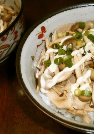 豚肉＆しめじのマヨ丼◆簡単！-レシピのメイン写真