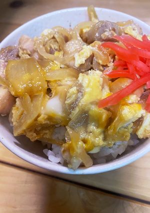 春のとろたま「親子丼」-レシピのメイン写真