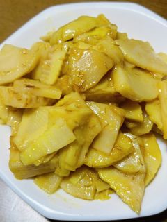 筍の味噌炒め-レシピのメイン写真