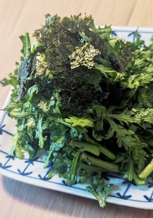 春菊のサラダ-レシピのメイン写真
