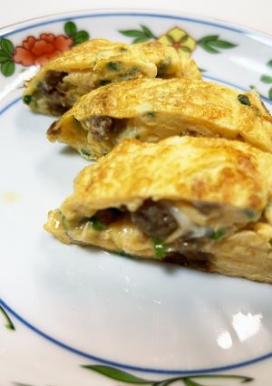 謎肉入り卵焼き-レシピのメイン写真