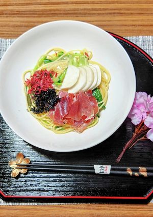 ヨウサマの減塩千斗入ル風かぶのパスタ4-レシピのメイン写真