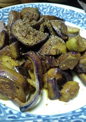 茄子のバルサミコ醤油炒め-レシピのメイン写真