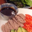 コチュジャンたれ・煮豚や生野菜と