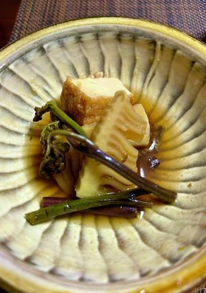 筍とわらびと厚揚げの煮物-レシピのメイン写真