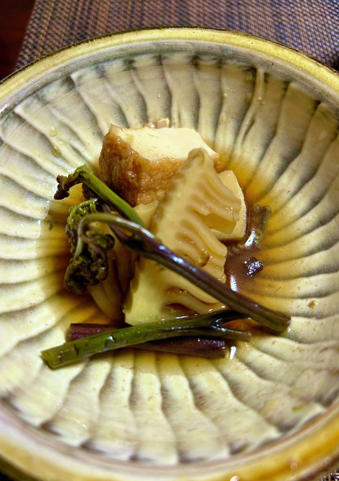 筍とわらびと厚揚げの煮物-レシピのメイン写真