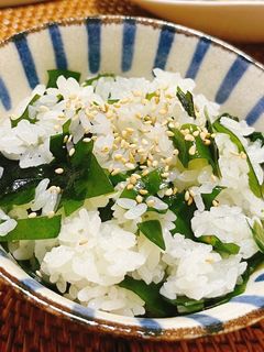 ✿我が家のわかめご飯✿-レシピのメイン写真