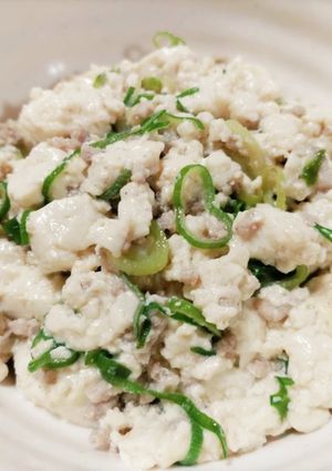 豆腐のひき肉丼-レシピのメイン写真