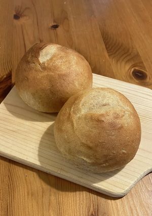 全粒粉入りの柔らかもちふわパン♡-レシピのメイン写真