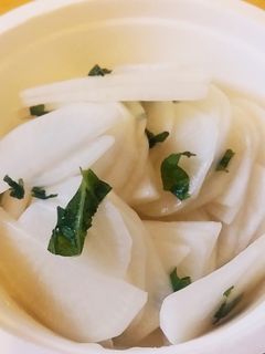 減塩☆即席大根の甘酢漬け-レシピのメイン写真