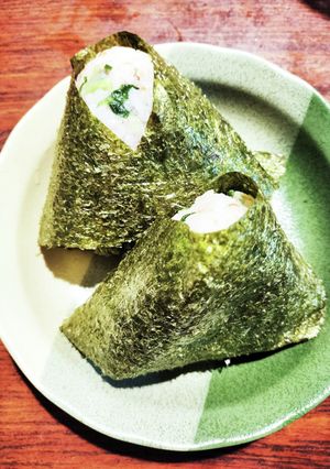 梅とおかかの青ネギおむすび◆◇お弁当用-レシピのメイン写真
