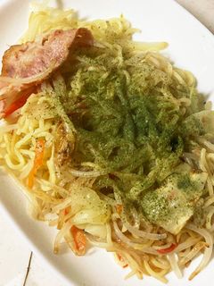 ベーコン塩焼きそば-レシピのメイン写真