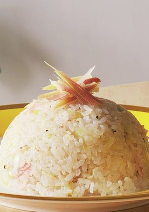 ミョウガピラフ☆ランチ☆レンジ4分☆夜食-レシピのメイン写真