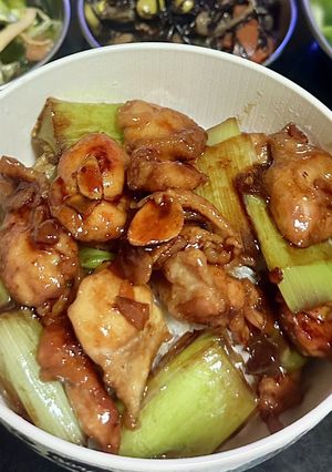 ✨ねぎま風焼き鳥丼(タレ)✨-レシピのメイン写真