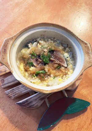 カツオのたたきde雑炊♪♪-レシピのメイン写真