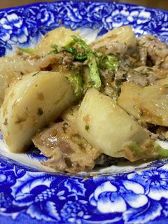 かぶと豚肉の炒め物-レシピのメイン写真
