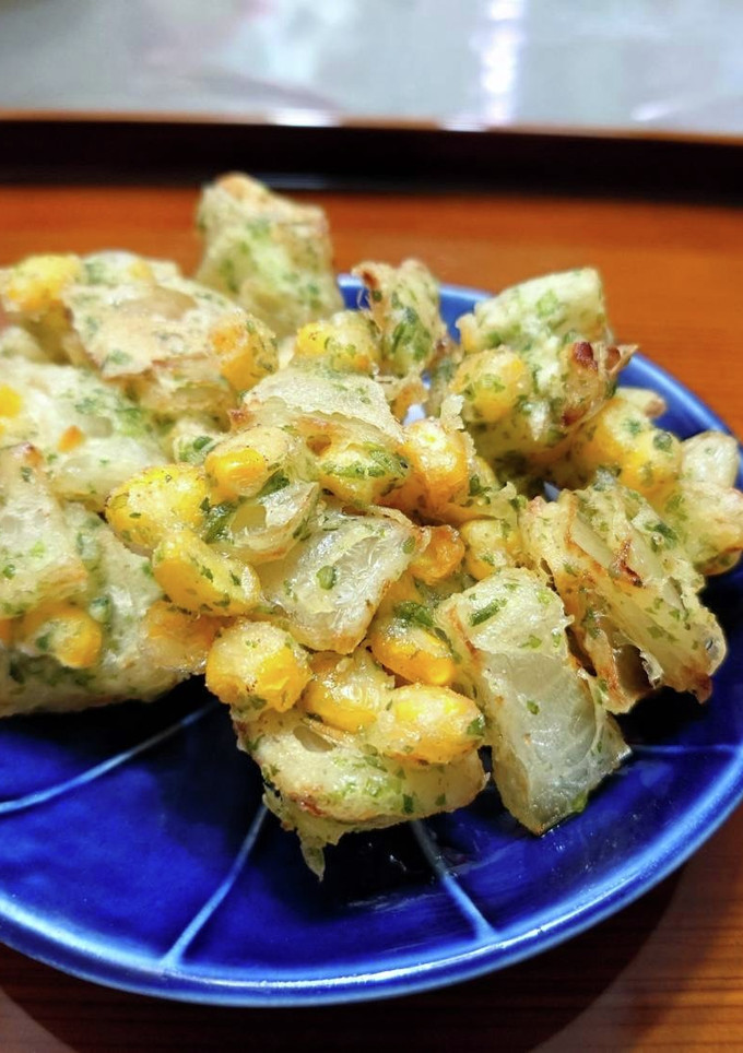 玉ねぎとコーンのかき揚げ-レシピのメイン写真
