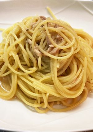ツナと柑橘系ポン酢の和風パスタ-レシピのメイン写真