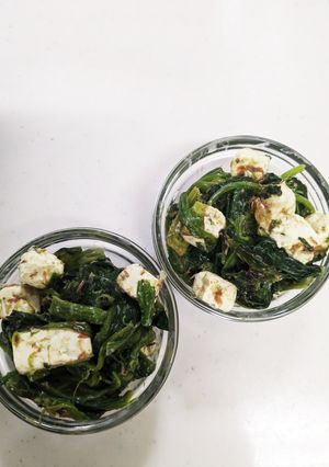 ほうれん草とクリームチーズのおひたし-レシピのメイン写真