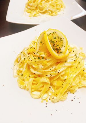 レモンクリームパスタ-レシピのメイン写真