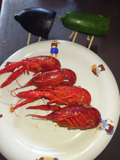 ザリガニのペペロンチーノ風炒め-レシピのメイン写真