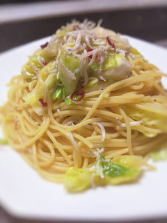 春キャベツとしらすのパスタ-レシピのメイン写真