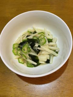 長芋とオクラの和え物-レシピのメイン写真