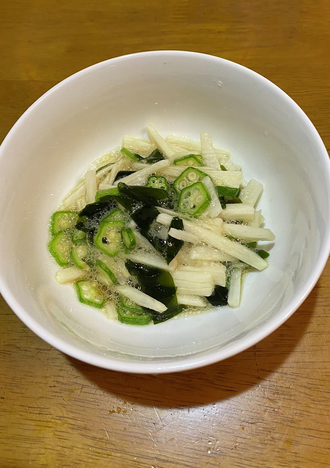 長芋とオクラの和え物-レシピのメイン写真