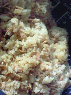 なめたけとツナ缶の炊き込みご飯-レシピのメイン写真
