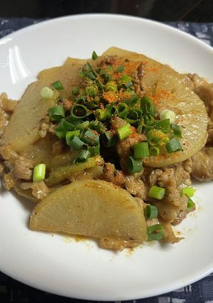味噌豚バラ大根-レシピのメイン写真
