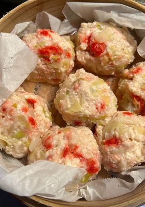 春色お豆腐団子-レシピのメイン写真