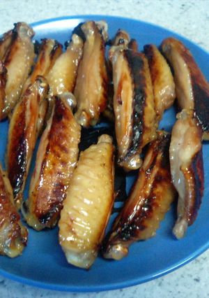 あの鶏肉で・・手羽中の照焼き風グリル焼き-レシピのメイン写真