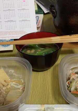 納豆味噌汁-レシピのメイン写真