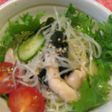 ポン酢で春雨サラダ
