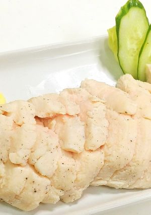サラダチキン＆濃厚ソース★動画あり★-レシピのメイン写真