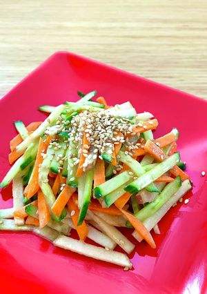 超簡単！ダイエットの味方　細切りサラダ-レシピのメイン写真
